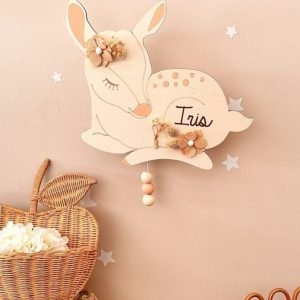boite à musique biche chambre bébé bohème