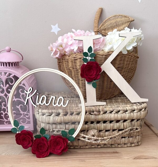 rose éternelle chambre bébé fille