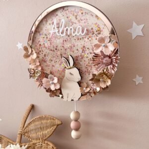 boite à musique lapin féerique